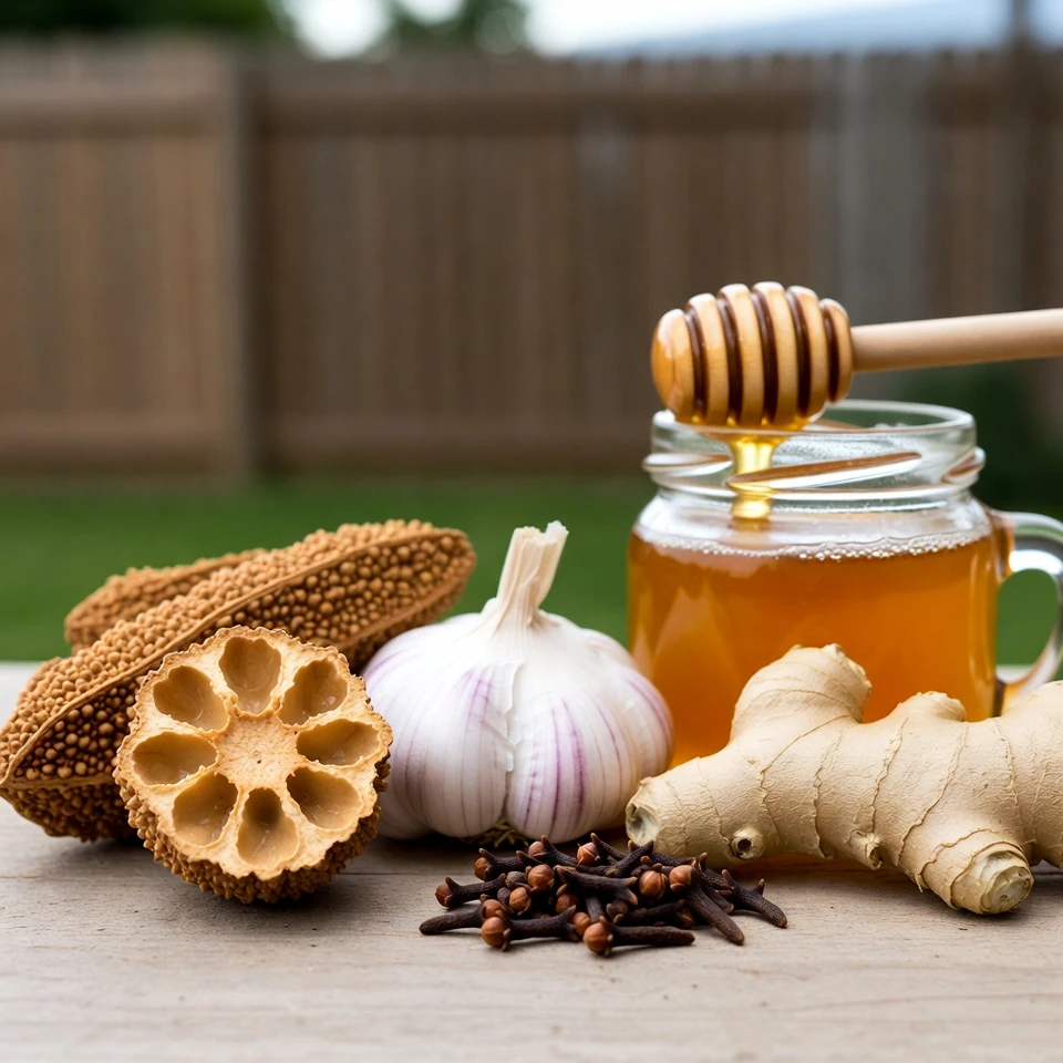 Super Health Combo: Exploring Bitter Kola, Garlic, Ginger, Cloves, and Honey for Natural Wellness Support