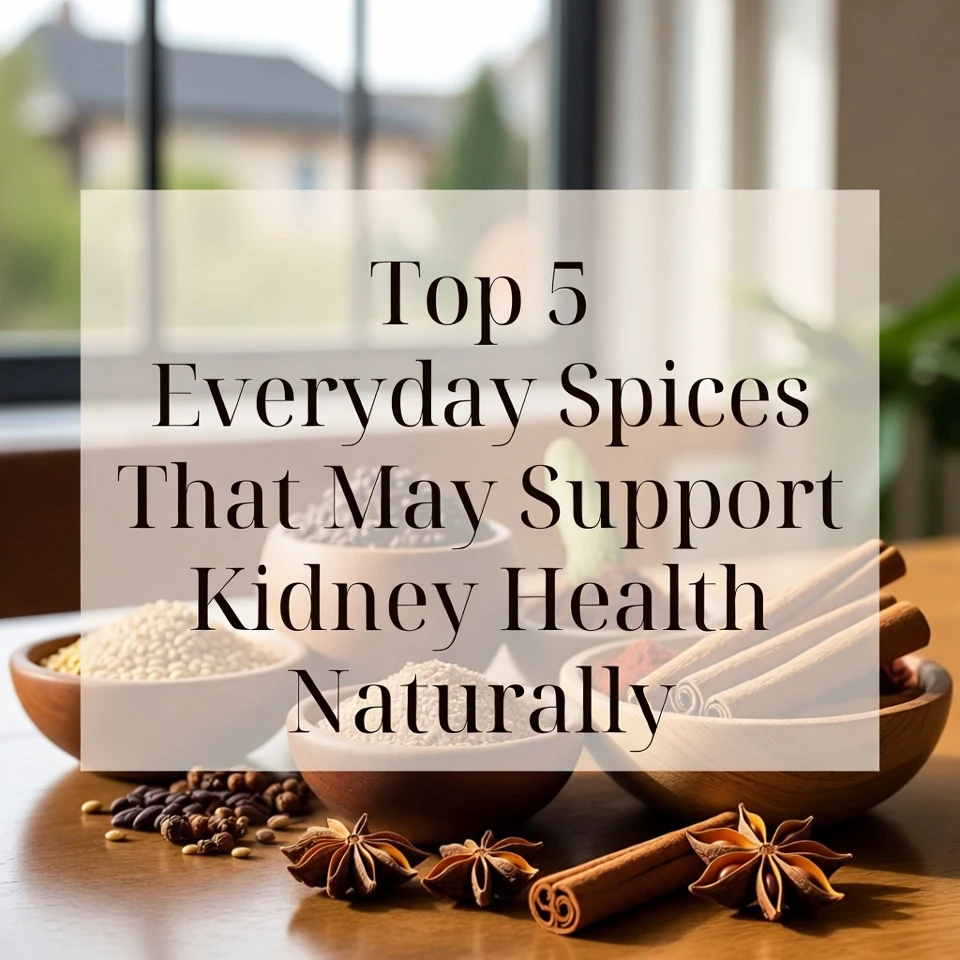 Top 5 Everyday Spices That May Support Kidney Health Naturally