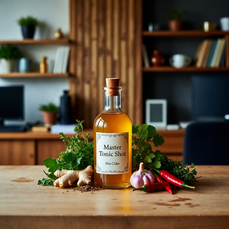 The All-in-One Master Tonic Shot: A Daily Fire Cider Ritual to Explore for Everyday Wellness