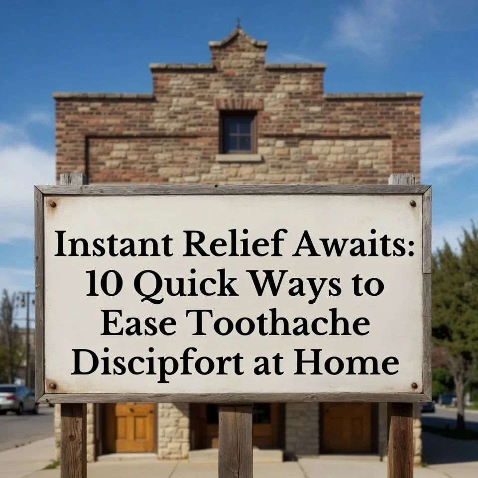 Instant Relief Awaits: 10 Quick Ways to Ease Toothache Discomfort at Home