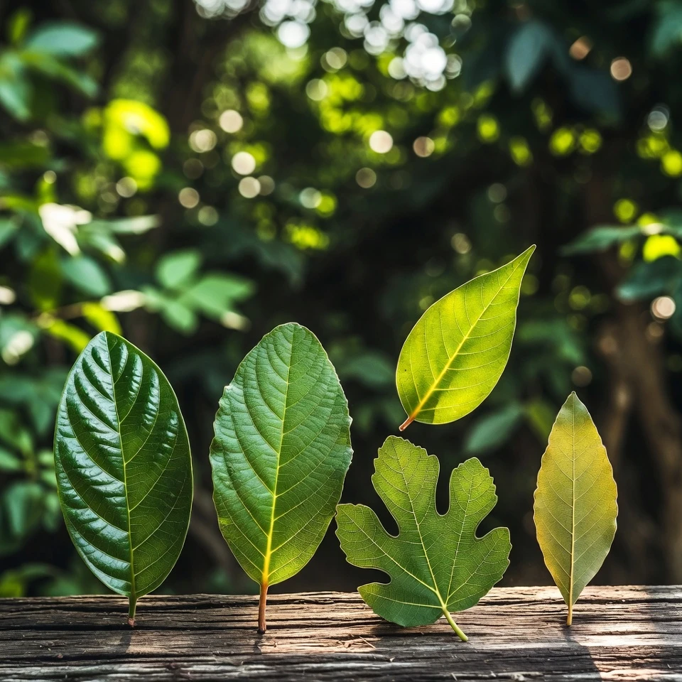 Exploring the Potential of Five Common Leaves in Supporting Overall Wellness: Guava, Avocado, Mango, Fig, and Bay