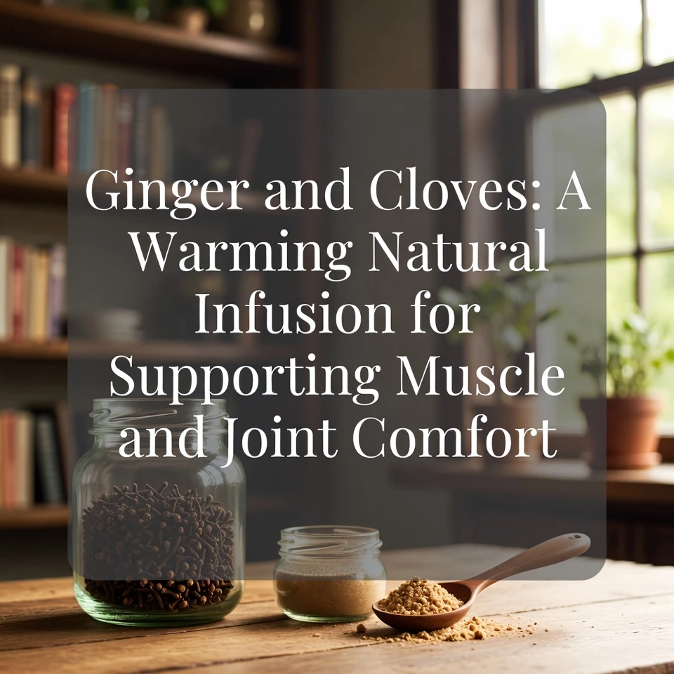 Ginger and Cloves: A Warming Natural Infusion for Supporting Muscle and Joint Comfort