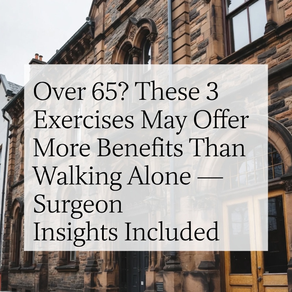 Over 65? These 3 Exercises May Offer More Benefits Than Walking Alone — Surgeon Insights Included